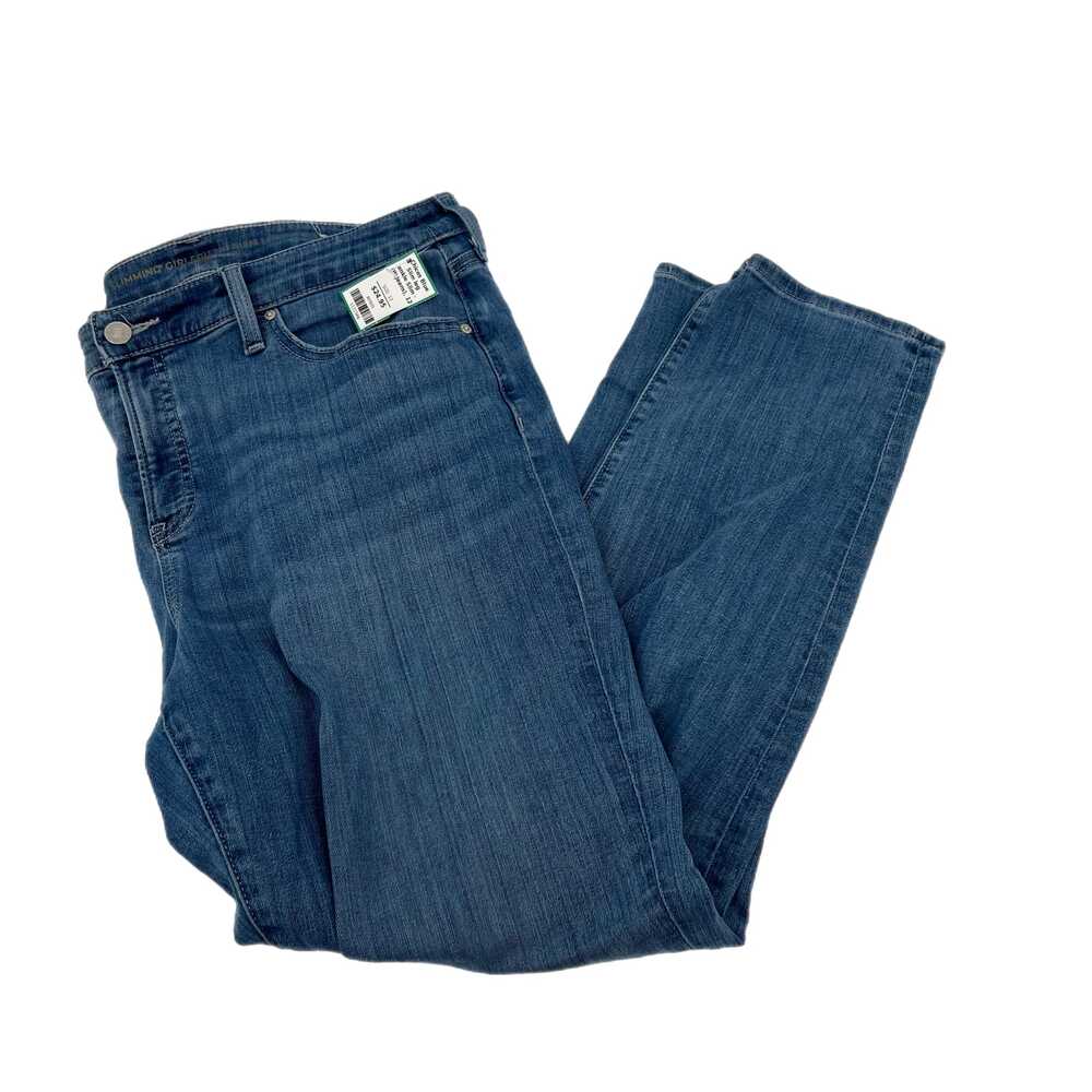 Chico's Blue Straight Leg Jeans Light Wash | Womens 12